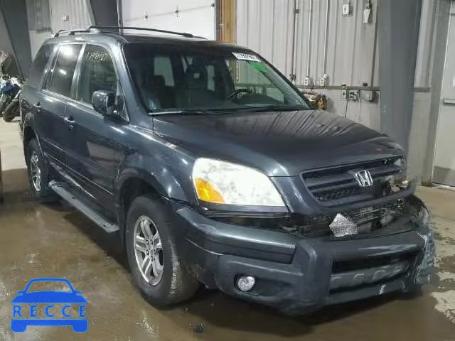 2004 HONDA PILOT EXL 2HKYF18644H618608 image 0