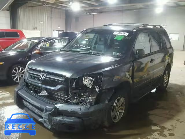 2004 HONDA PILOT EXL 2HKYF18644H618608 image 1
