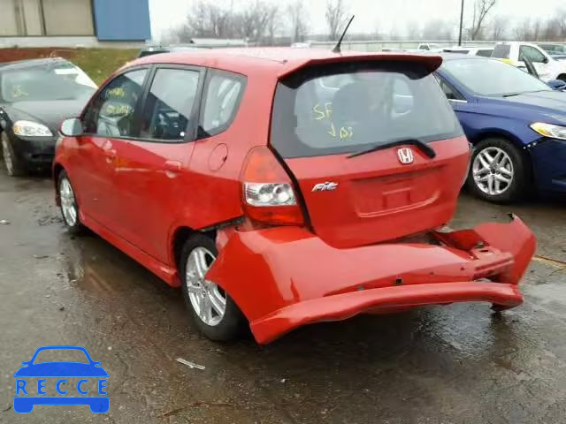 2008 HONDA FIT SPORT JHMGD38678S004560 image 2