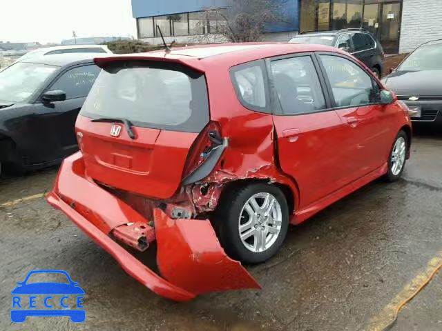 2008 HONDA FIT SPORT JHMGD38678S004560 image 3