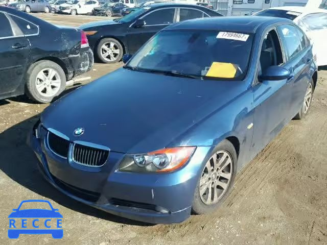 2006 BMW 325I WBAVB13526K001321 зображення 1