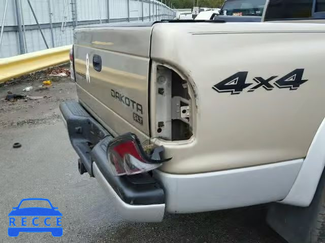 2003 DODGE DAKOTA QUA 1D7HG48X03S108754 image 9