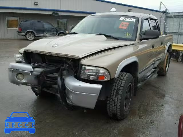 2003 DODGE DAKOTA QUA 1D7HG48X03S108754 image 1