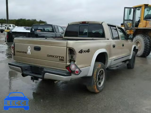 2003 DODGE DAKOTA QUA 1D7HG48X03S108754 image 3