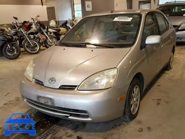 2001 TOYOTA PRIUS JT2BK12U210007664 зображення 1