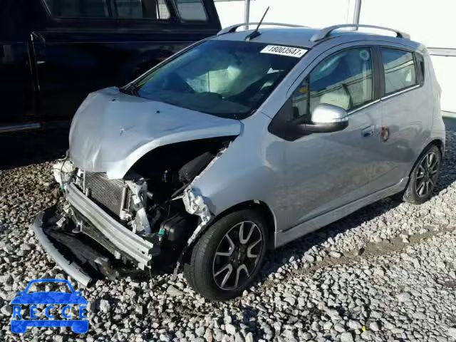 2014 CHEVROLET SPARK 2LT KL8CF6S91EC469347 зображення 1