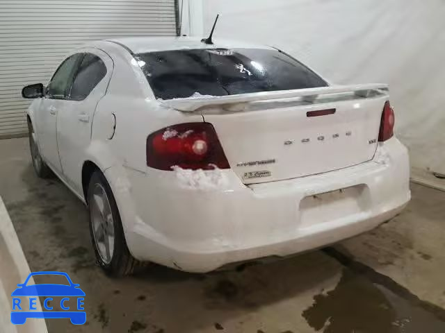 2013 DODGE AVENGER SX 1C3CDZCG9DN508446 зображення 2