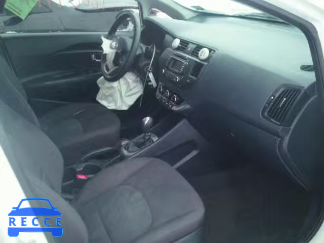 2014 KIA RIO LX KNADM4A30E6387687 image 4