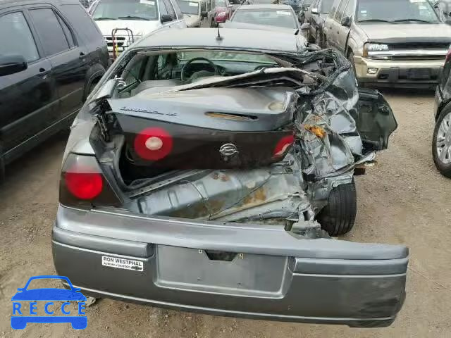 2005 CHEVROLET IMPALA LS 2G1WH52K859104997 зображення 9