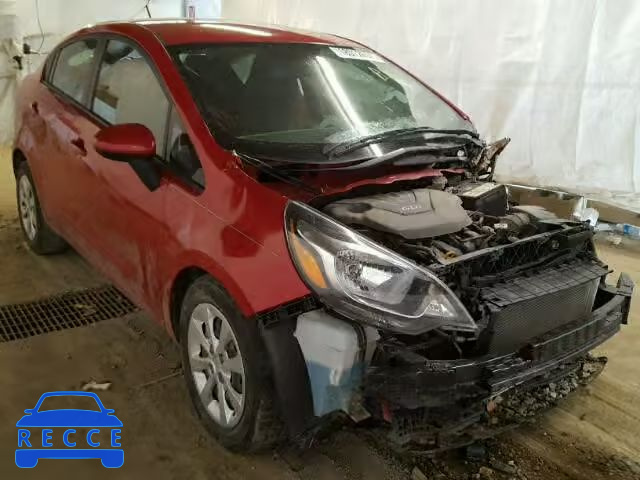 2014 KIA RIO LX KNADM4A31E6371725 image 0