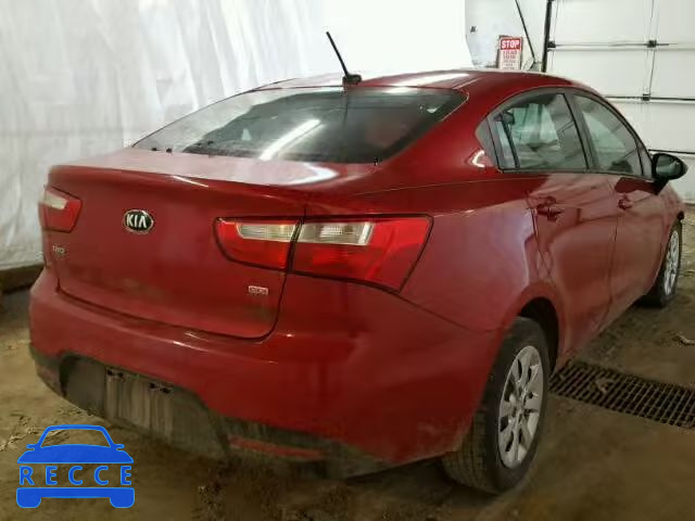 2014 KIA RIO LX KNADM4A31E6371725 image 3