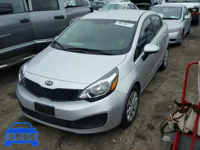 2015 KIA RIO LX KNADM4A31F6458865 зображення 1