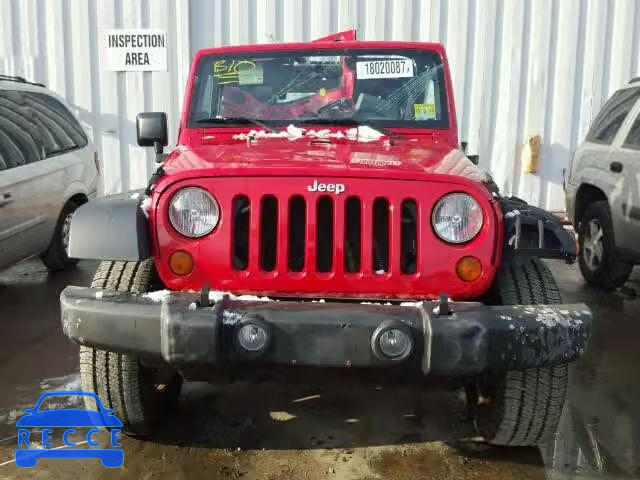 2007 JEEP WRANGLER X 1J4FA24167L192520 зображення 9