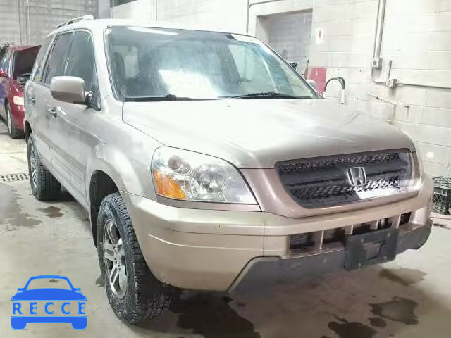 2004 HONDA PILOT EXL 2HKYF18534H614556 image 0