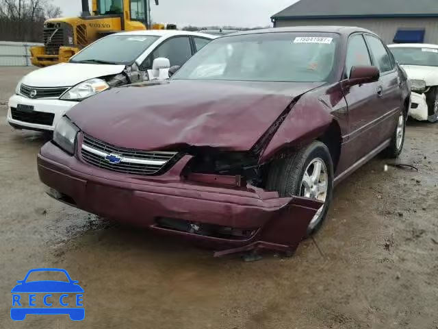 2004 CHEVROLET IMPALA LS 2G1WH52K049109643 image 1