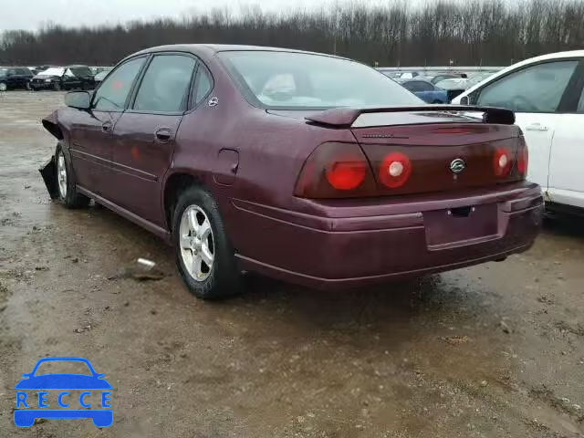 2004 CHEVROLET IMPALA LS 2G1WH52K049109643 image 2