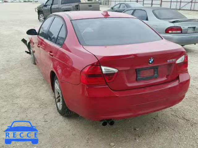 2008 BMW 328I WBAVA37598NL48333 зображення 2