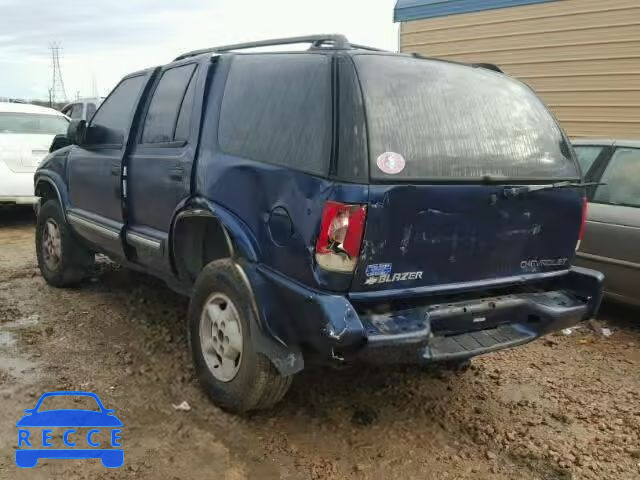 2001 CHEVROLET BLAZER 1GNDT13W01K260152 Bild 2