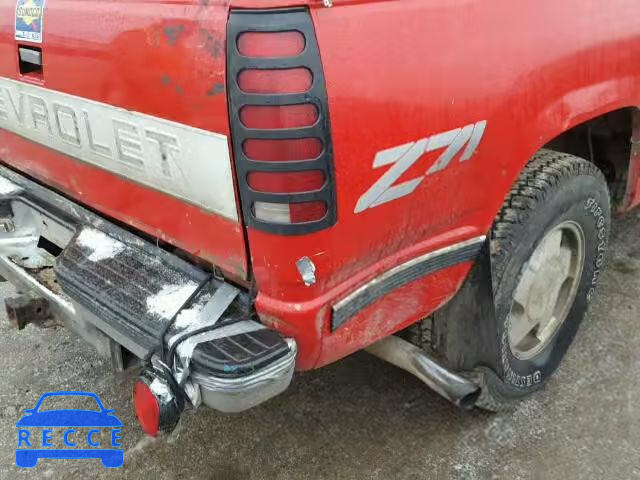 1996 CHEVROLET K1500 2GCEK19R4T1177666 Bild 8