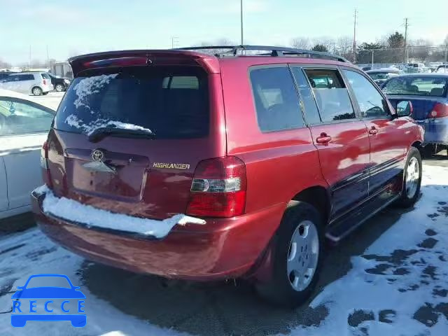 2004 TOYOTA HIGHLANDER JTEDP21AX40023786 image 3