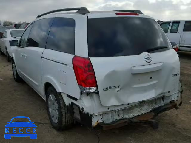 2005 NISSAN QUEST S/SE 5N1BV28U25N136939 image 2