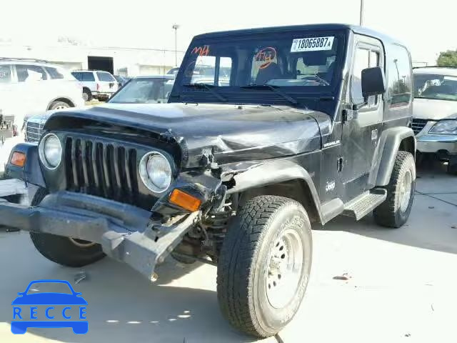 2000 JEEP WRANGLER S 1J4FA29P9YP793184 Bild 1