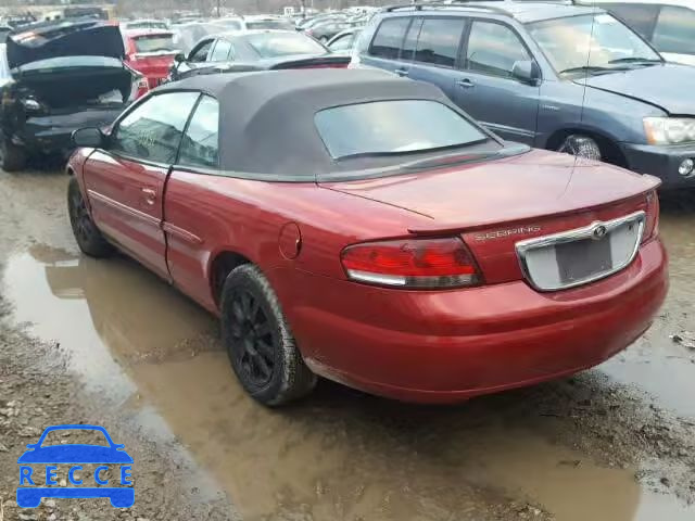 2005 CHRYSLER SEBRING GT 1C3EL75R05N640124 зображення 2