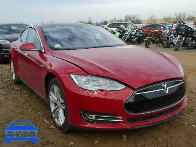 2014 TESLA MODEL S 5YJSA1H17EFP52697 image 0