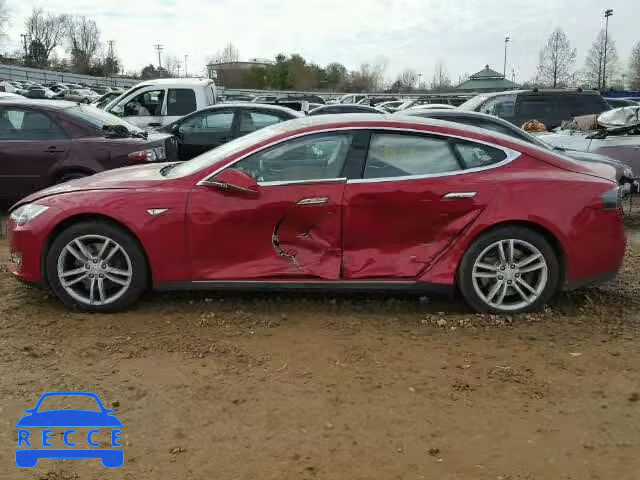 2014 TESLA MODEL S 5YJSA1H17EFP52697 image 9