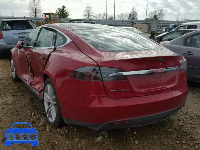 2014 TESLA MODEL S 5YJSA1H17EFP52697 Bild 2