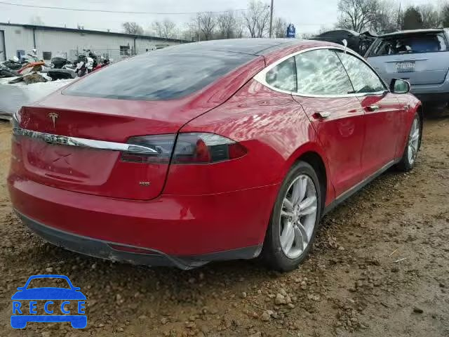 2014 TESLA MODEL S 5YJSA1H17EFP52697 зображення 3