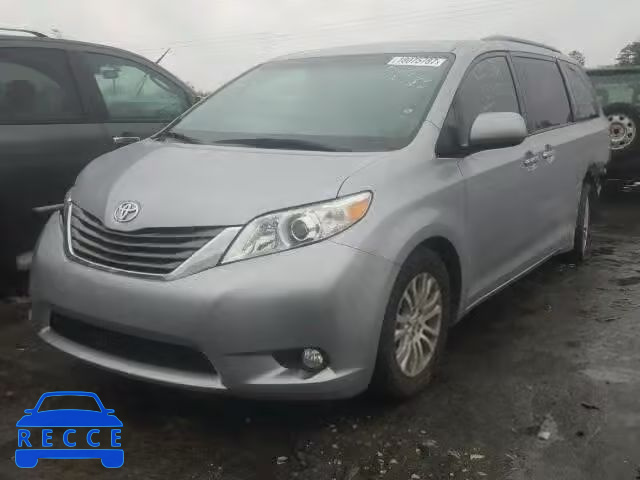 2011 TOYOTA SIENNA XLE 5TDYK3DC5BS129158 image 1