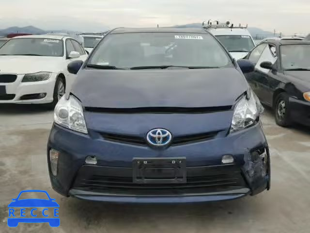 2015 TOYOTA PRIUS JTDKN3DU8F1996577 image 9