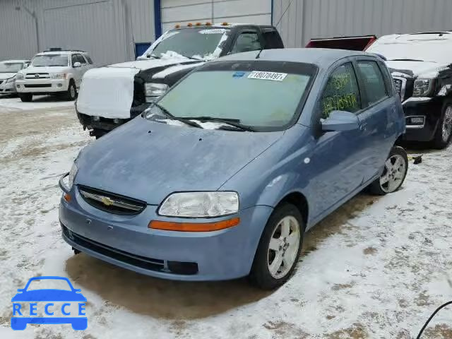 2006 CHEVROLET AVEO LT KL1TG66666B575733 image 1