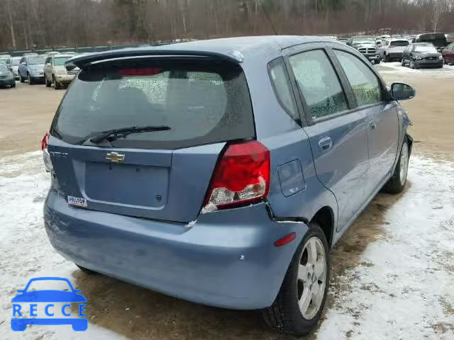 2006 CHEVROLET AVEO LT KL1TG66666B575733 Bild 3