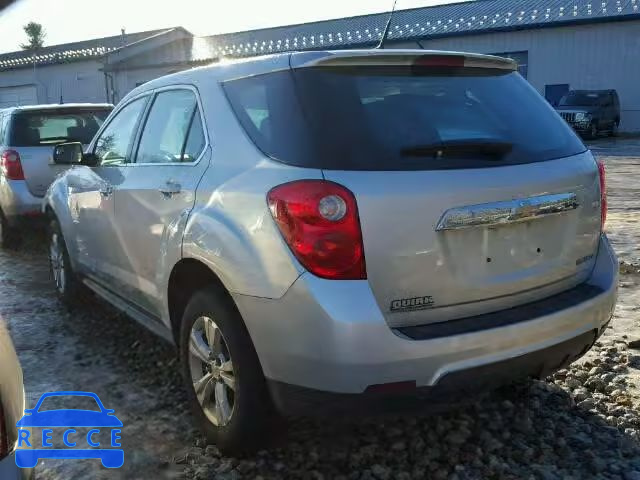 2012 CHEVROLET EQUINOX LS 2GNALBEK1C1160048 image 2