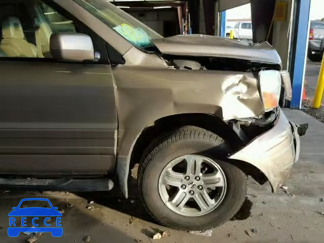 2003 HONDA PILOT EXL 2HKYF18623H593867 image 9