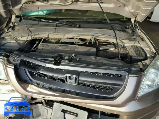 2003 HONDA PILOT EXL 2HKYF18623H593867 image 6