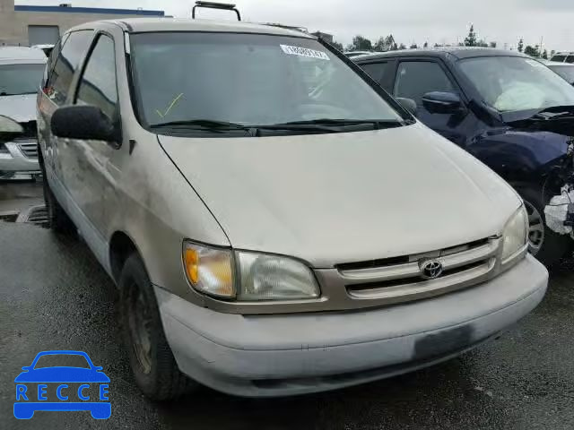 2000 TOYOTA SIENNA CE 4T3ZF19C7YU306256 image 0