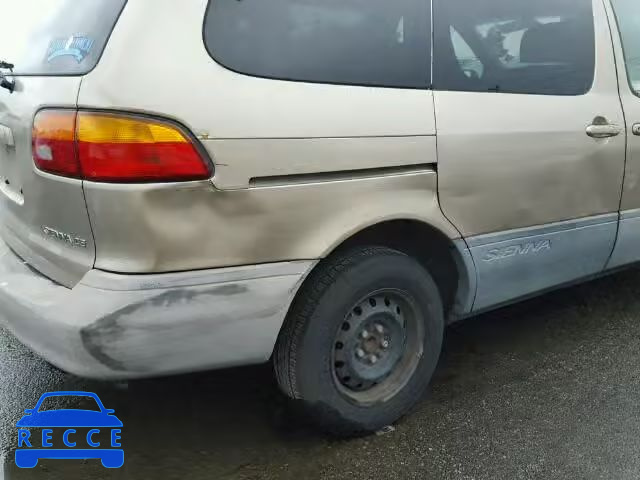 2000 TOYOTA SIENNA CE 4T3ZF19C7YU306256 image 9