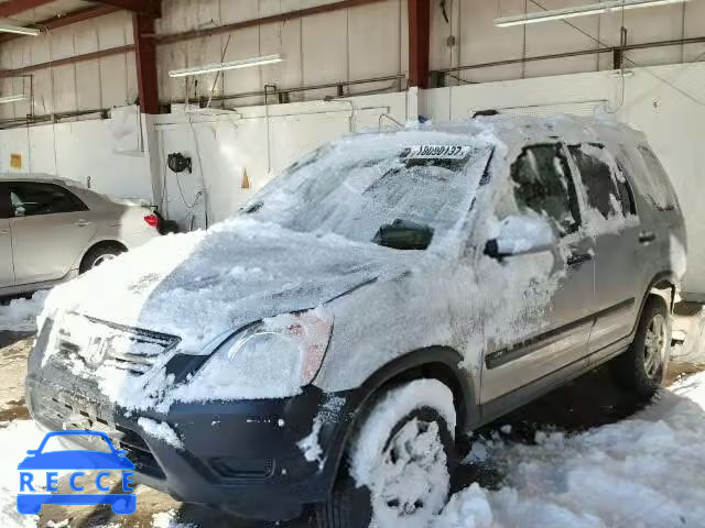 2004 HONDA CR-V EX JHLRD788X4C041158 image 1