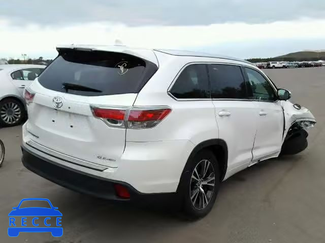 2016 TOYOTA HIGHLANDER 5TDJKRFH1GS230119 зображення 3