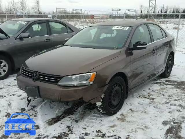 2011 VOLKSWAGEN JETTA SE 3VWDX7AJ6BM334043 image 1