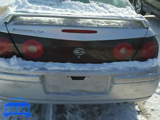 2004 CHEVROLET IMPALA LS 2G1WH52K549308008 image 9