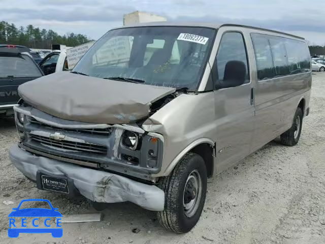 2002 CHEVROLET EXPRESS G3 1GAHG39R921190758 зображення 1