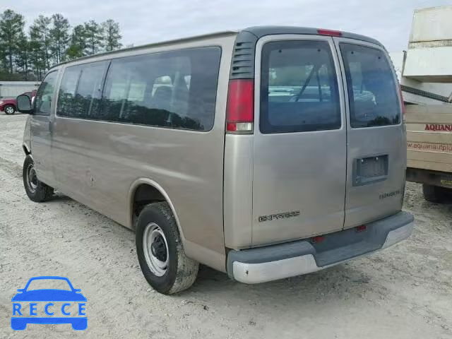 2002 CHEVROLET EXPRESS G3 1GAHG39R921190758 зображення 2