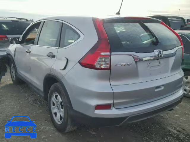 2015 HONDA CR-V LX 3CZRM3H3XFG717516 зображення 2