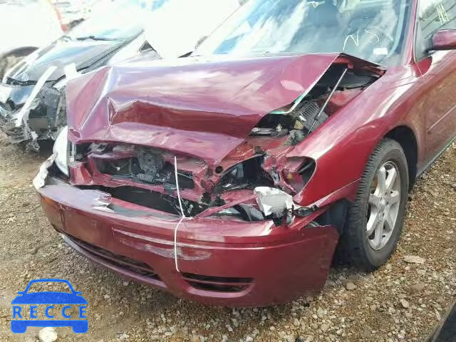 2007 FORD TAURUS SEL 1FAFP56U07A184072 image 9