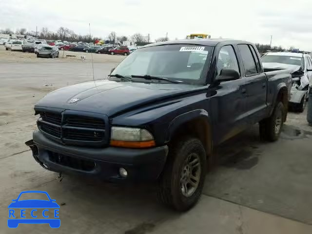 2003 DODGE DAKOTA QUA 1D7HG38N03S158434 зображення 1