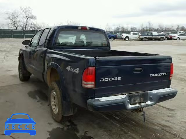 2003 DODGE DAKOTA QUA 1D7HG38N03S158434 image 2